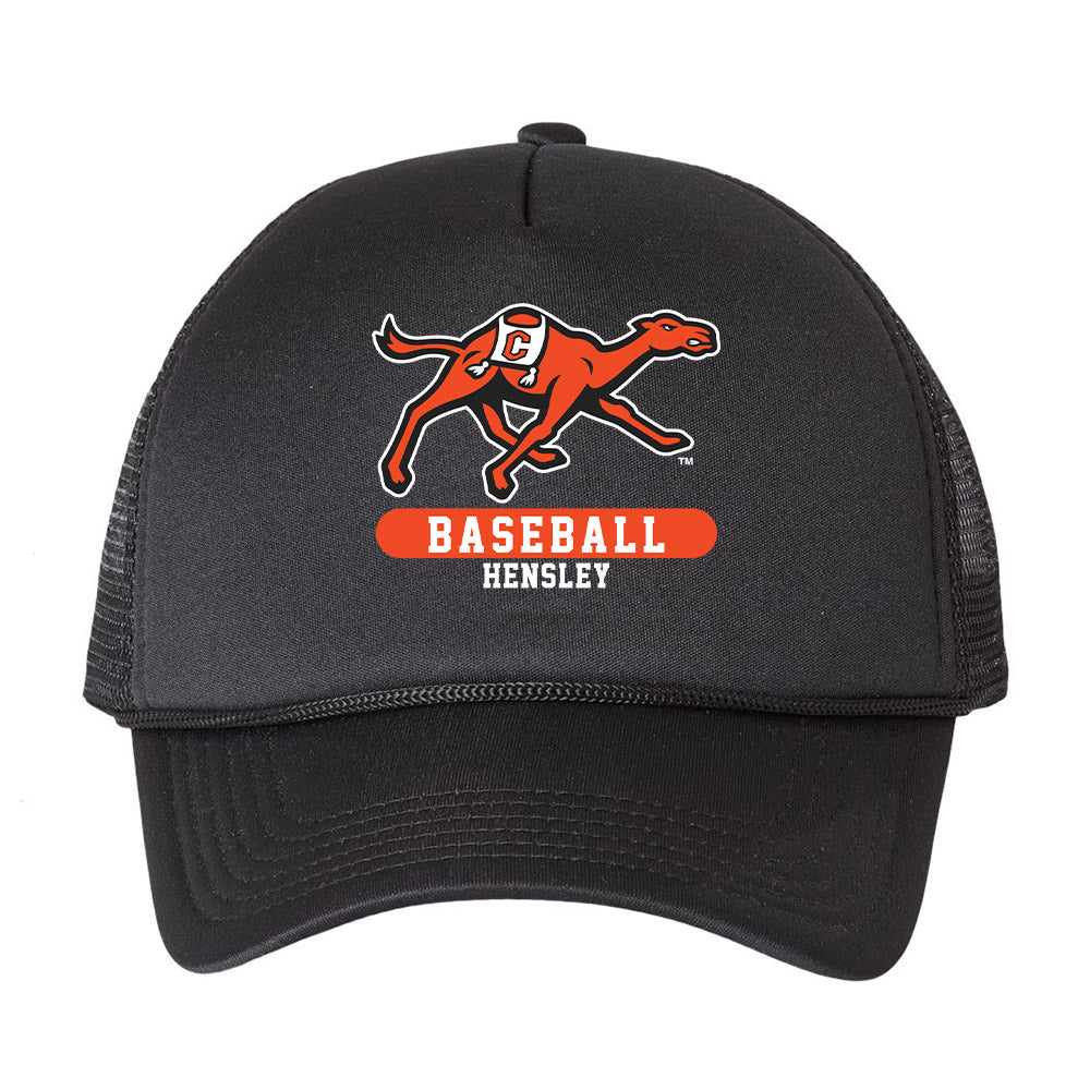 Campbell - NCAA Baseball : Connor Hensley - Trucker Hat-0