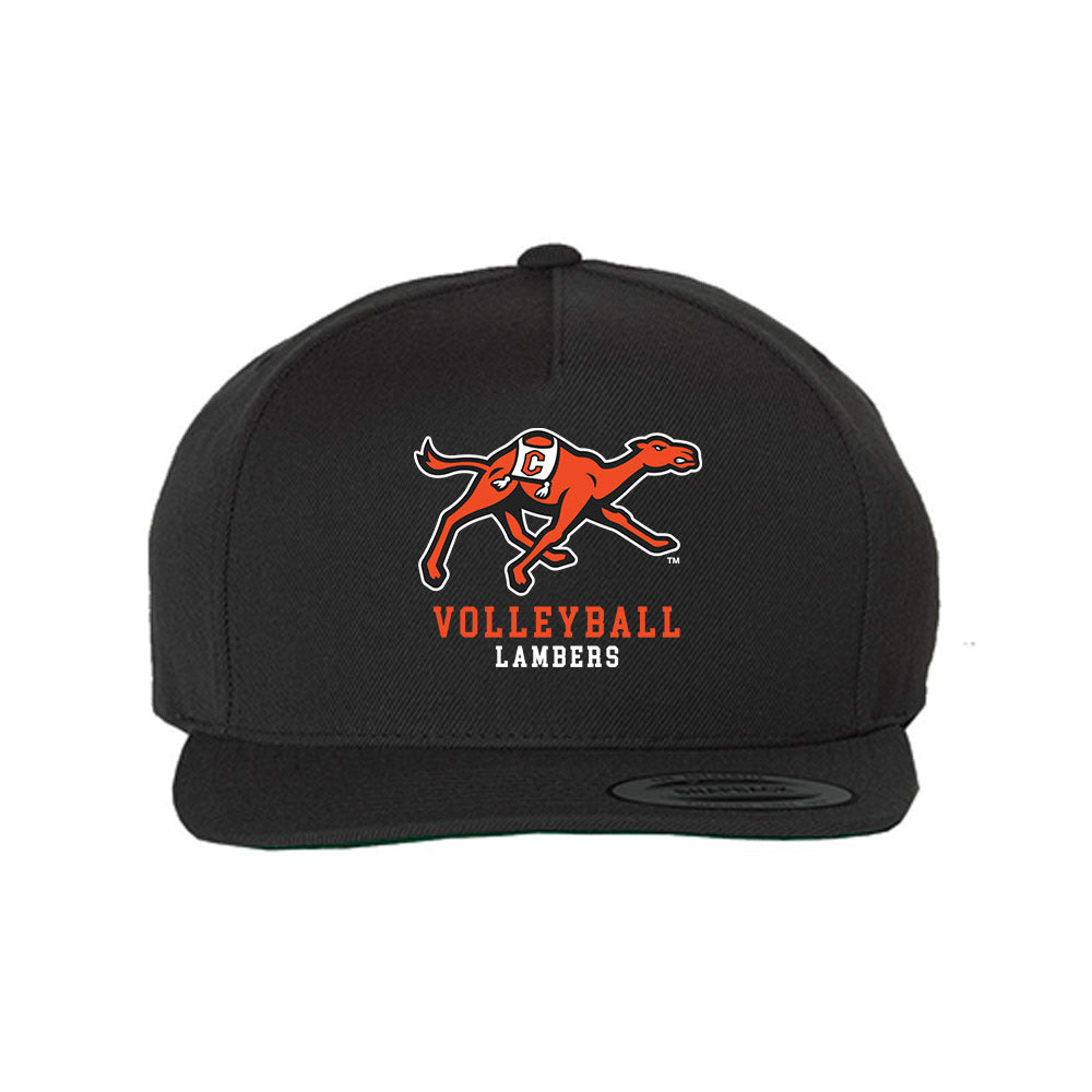 Campbell - NCAA Women's Volleyball : Maddie Lambers - Snapback Hat-0