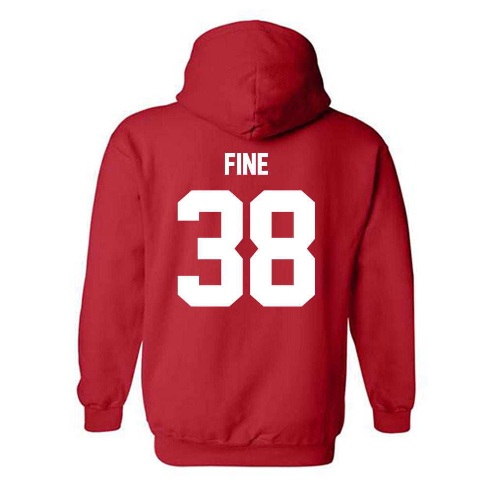 Utah - NCAA Baseball : Dillon Fine - Classic Shersey Hooded Sweatshirt-1