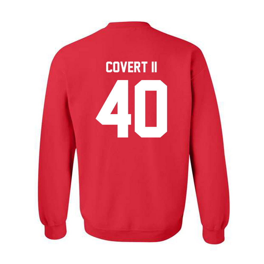 Utah - NCAA Baseball : Chance Covert II - Classic Shersey Crewneck Sweatshirt-1