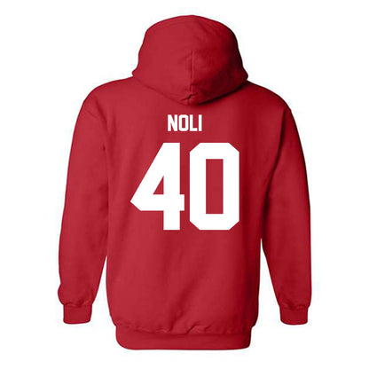 Utah - NCAA Softball : Cian Noli - Classic Shersey Hooded Sweatshirt-1