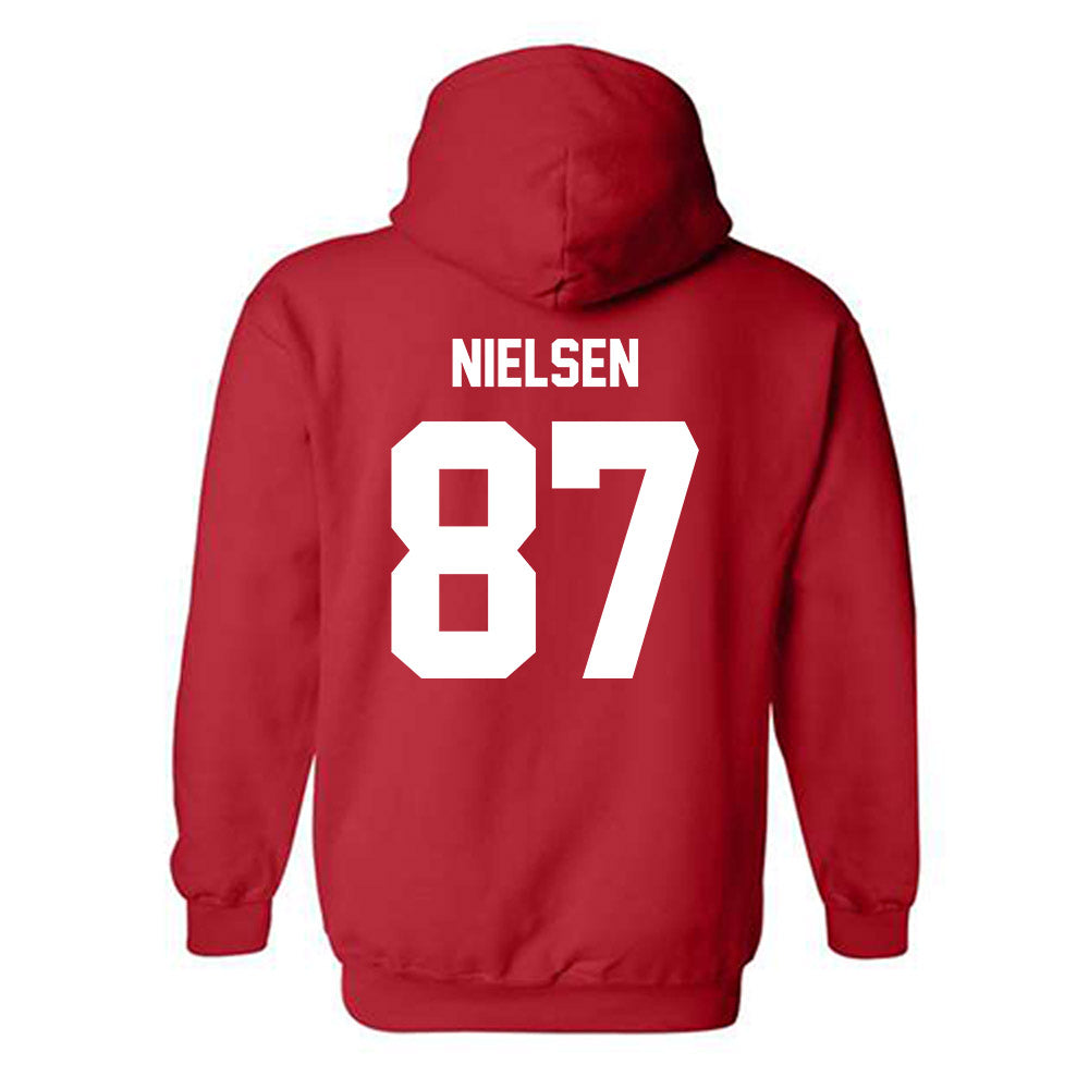 Utah - NCAA Football : Mitch Nielsen - Classic Shersey Hooded Sweatshirt-1