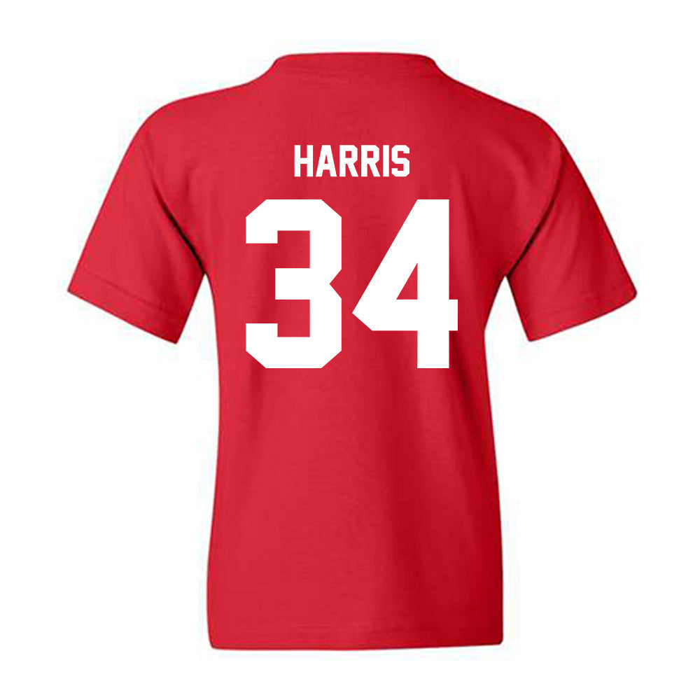Utah - NCAA Baseball : Malik Harris - Classic Shersey Youth T-Shirt-1
