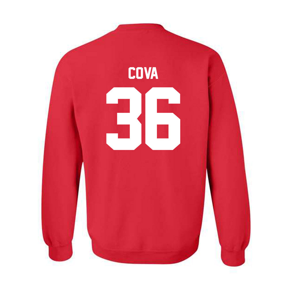 Utah - NCAA Baseball : Sammy Cova - Classic Shersey Crewneck Sweatshirt-1