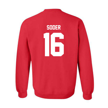 Utah - NCAA Baseball : Kaden Soder - Classic Shersey Crewneck Sweatshirt-1