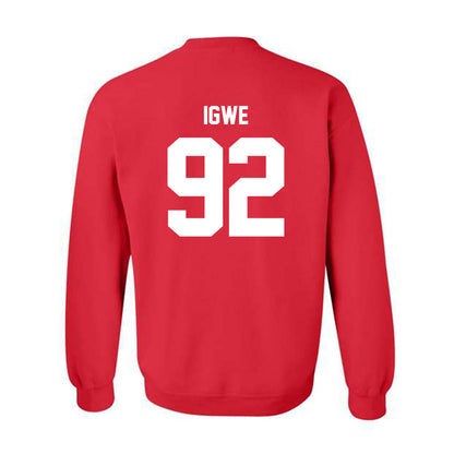 Utah - NCAA Football : Nicholas Igwe - Classic Shersey Crewneck Sweatshirt-1