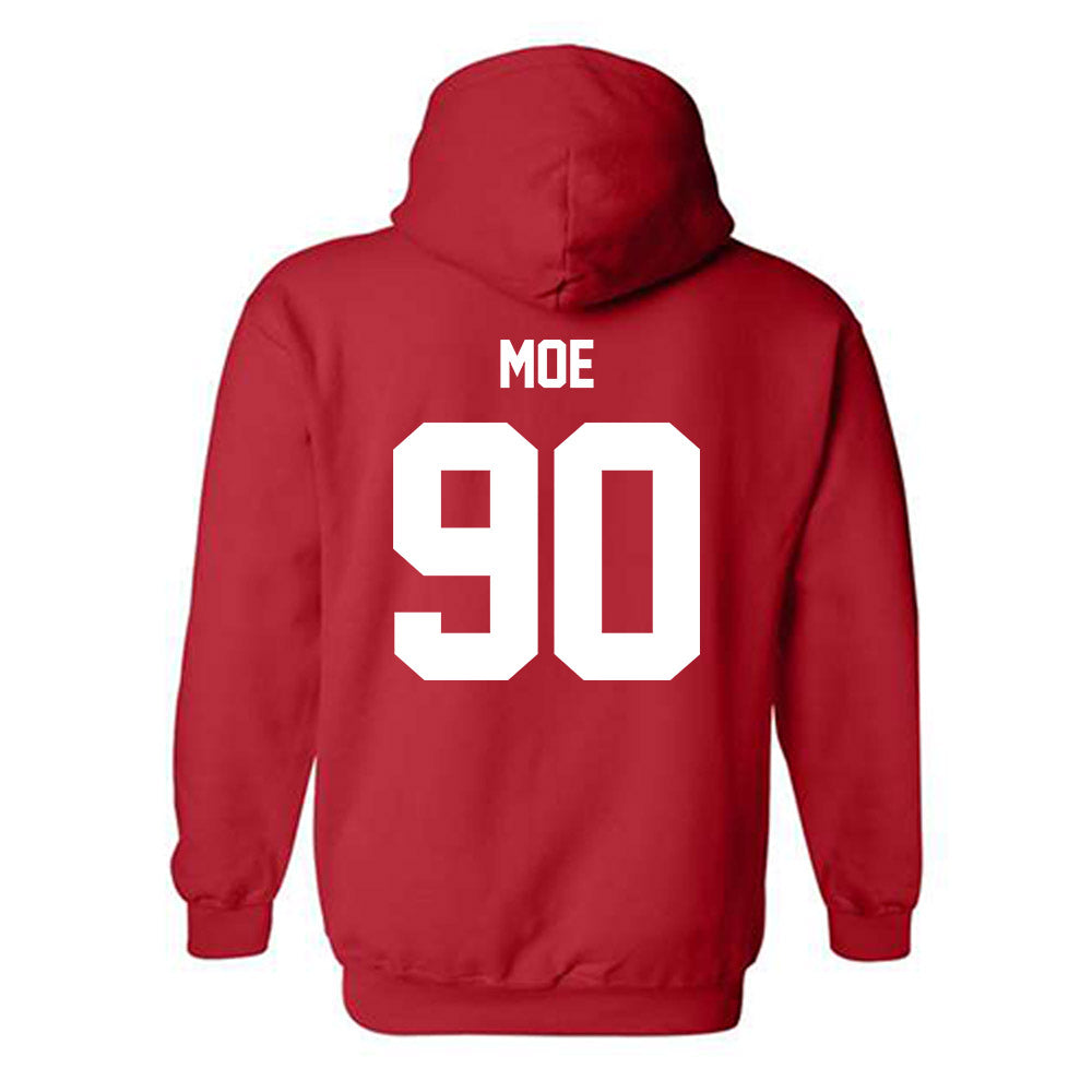 Utah - NCAA Football : Jireh Moe - Classic Shersey Hooded Sweatshirt-1