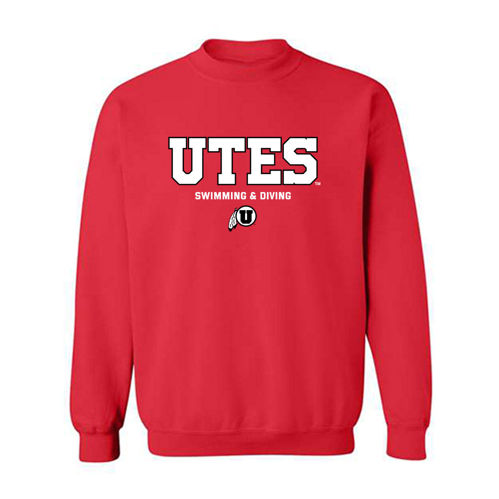 Utah - NCAA Men's Swimming & Diving : Daniel Yi - Classic Shersey Crewneck Sweatshirt-0