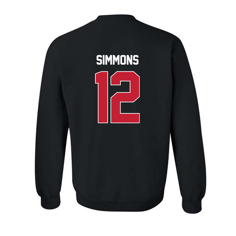Utah - NCAA Football : Larry Simmons - Classic Shersey Crewneck Sweatshirt-1