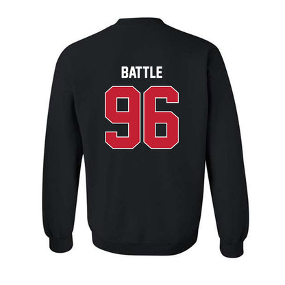 Utah - NCAA Football : Dilan Battle - Classic Shersey Crewneck Sweatshirt-1
