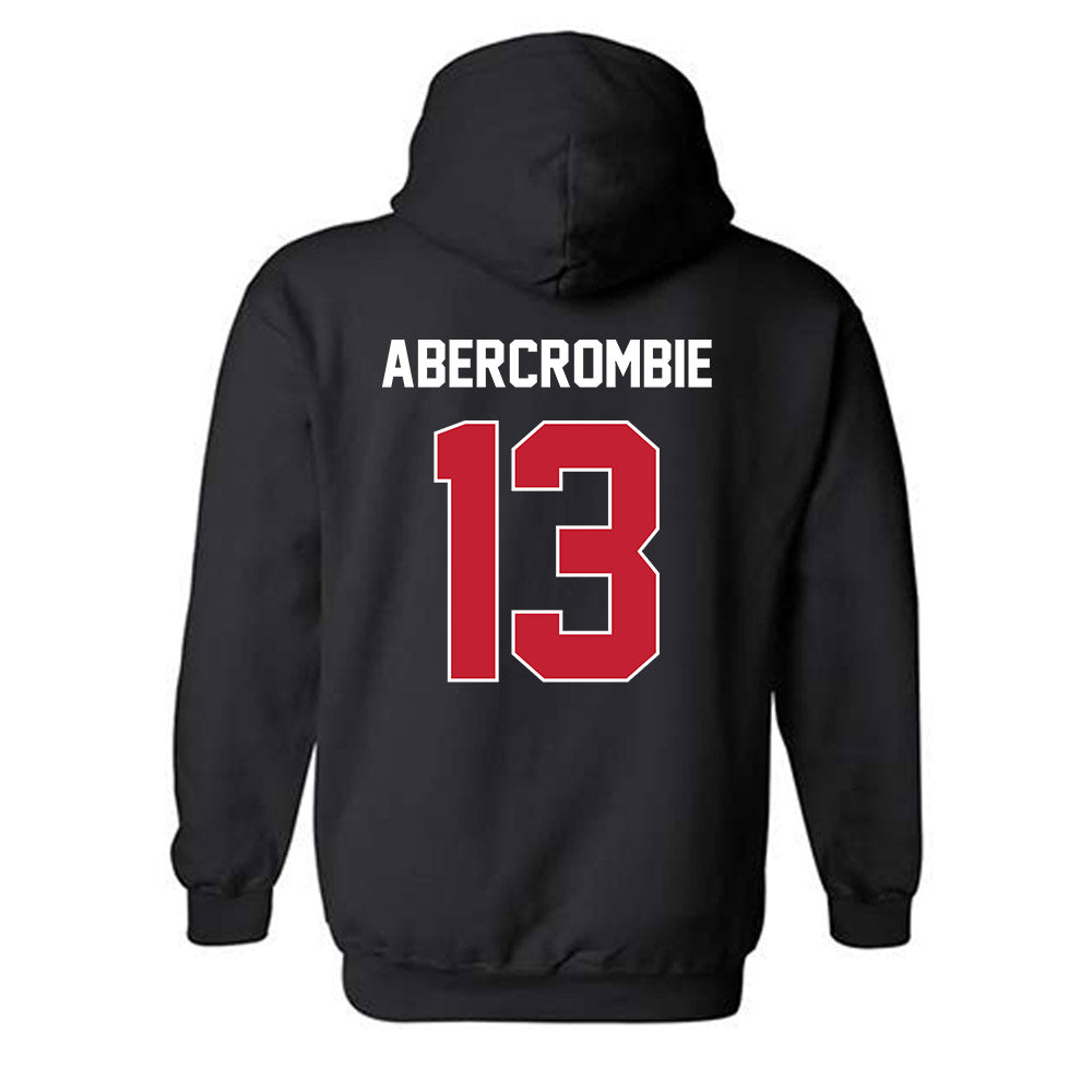 Utah - NCAA Baseball : Justin Abercrombie - Classic Shersey Hooded Sweatshirt-1