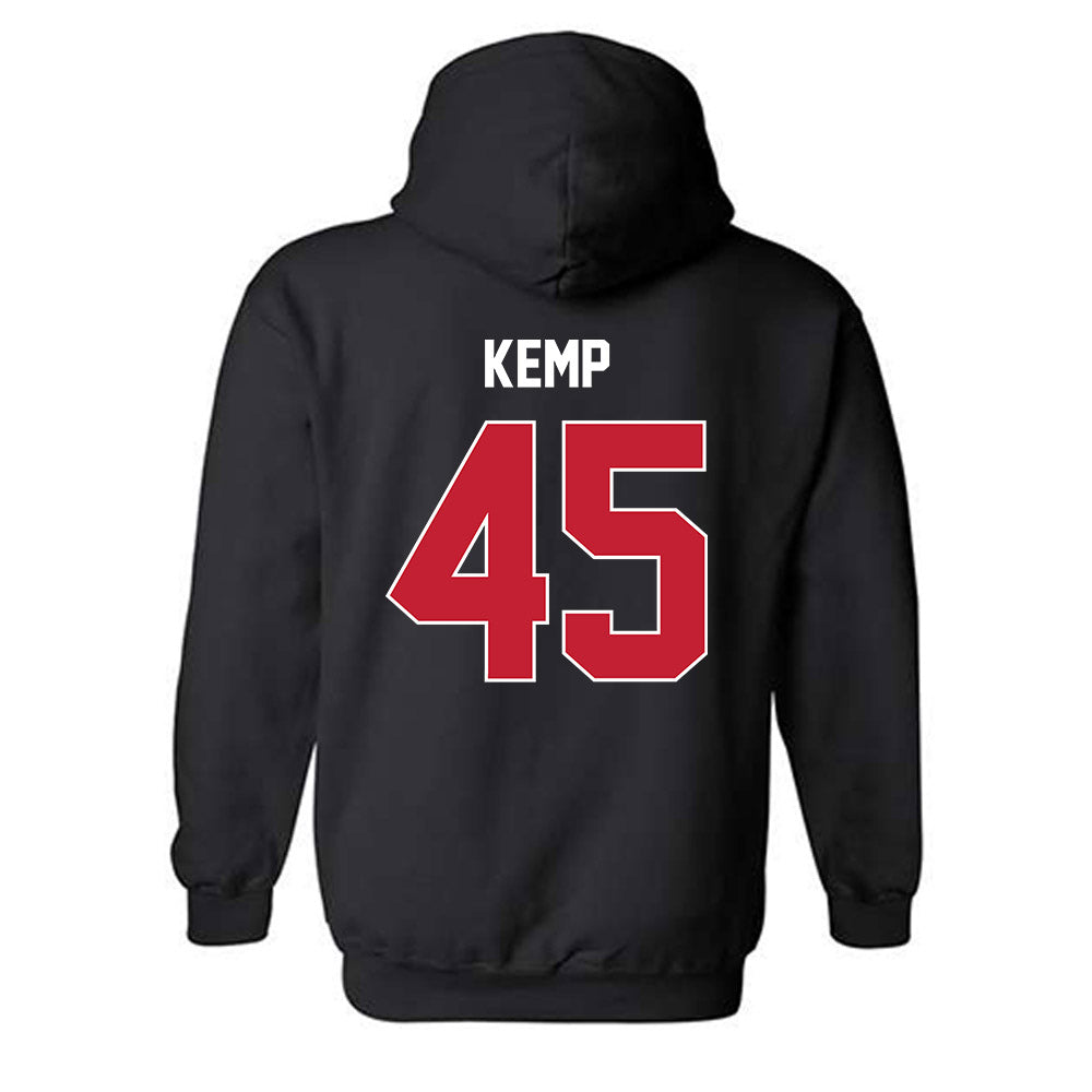 Utah - NCAA Men's Lacrosse : Ryker Kemp - Classic Shersey Hooded Sweatshirt-1