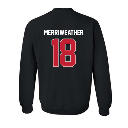 Utah - NCAA Football : Tobias Merriweather - Classic Shersey Crewneck Sweatshirt-1
