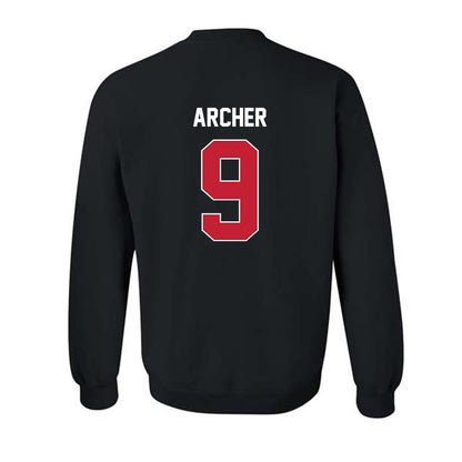 Utah - NCAA Football : Kane Archer - Classic Shersey Crewneck Sweatshirt-1