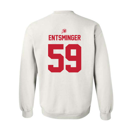 Utah - NCAA Football : Devin Entsminger - Classic Shersey Crewneck Sweatshirt-1