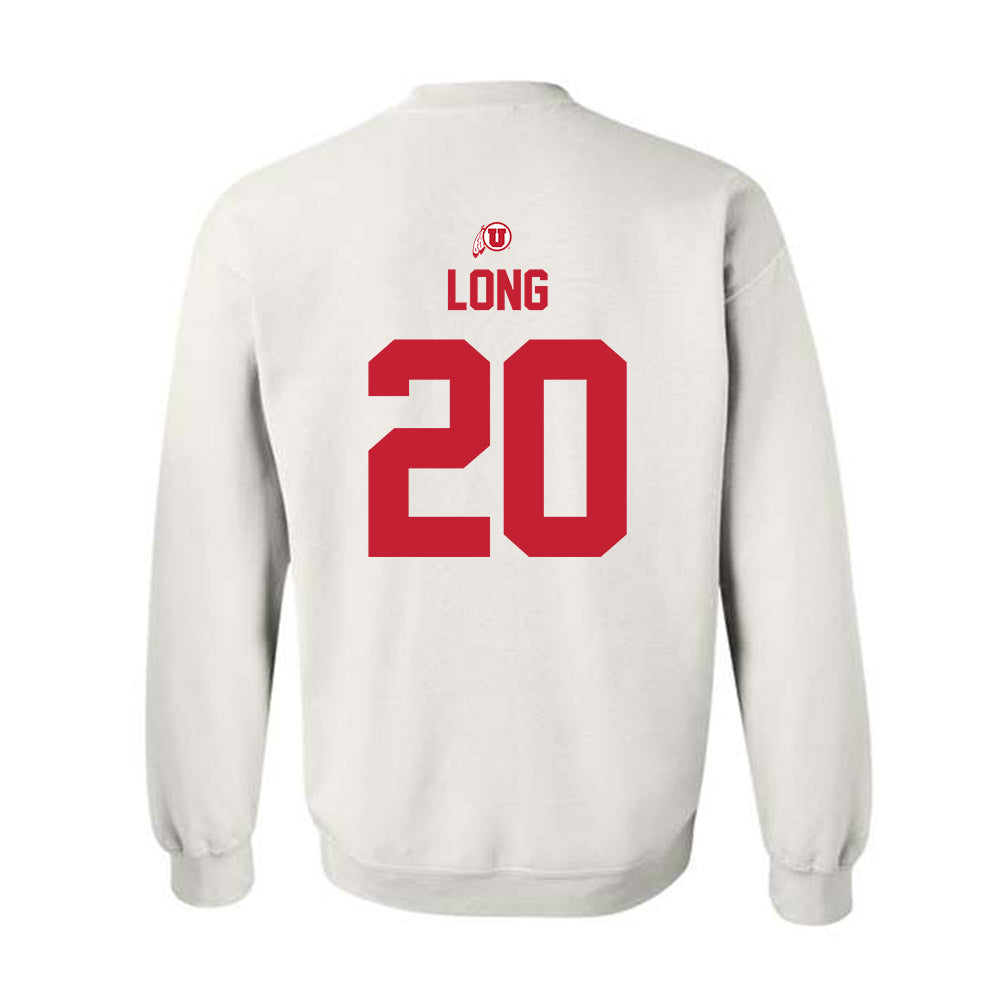 Utah - NCAA Football : King Long - Classic Shersey Crewneck Sweatshirt-1