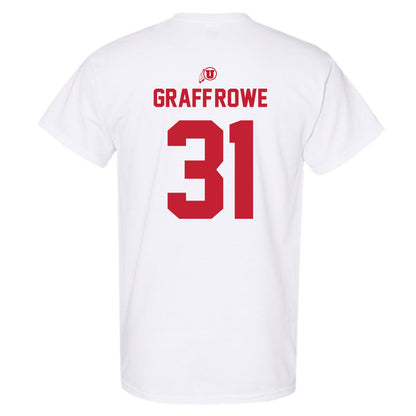 Utah - NCAA Baseball : Ashton Graff-Rowe - Classic Shersey T-Shirt-1