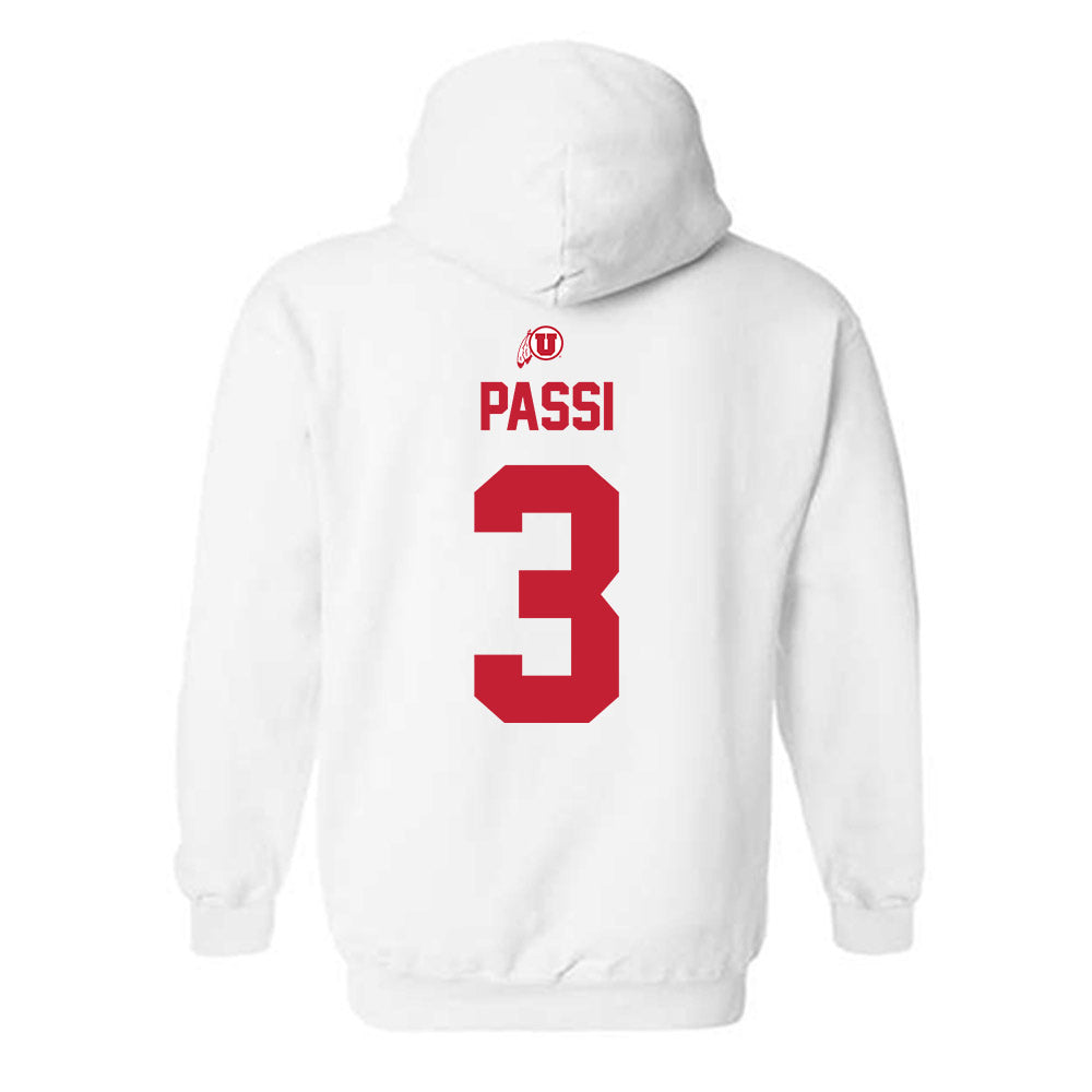 Utah - NCAA Softball : Shonty Passi - Classic Shersey Hooded Sweatshirt-1
