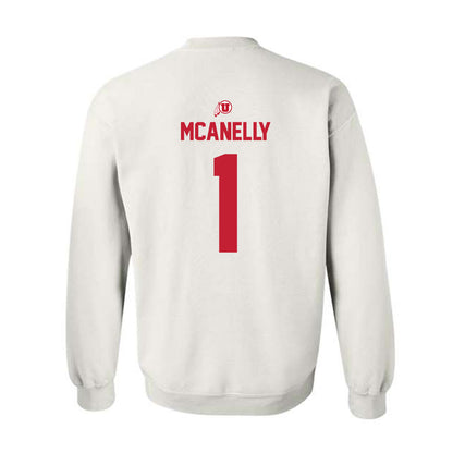 Utah - NCAA Baseball : Colter McAnelly - Classic Shersey Crewneck Sweatshirt-1