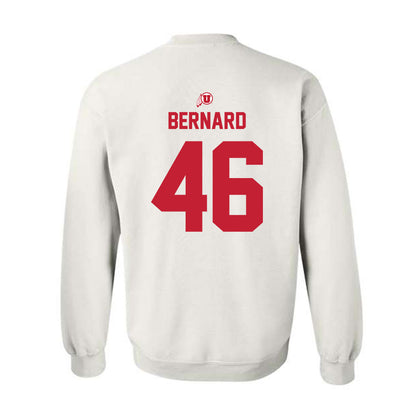 Utah - NCAA Football : Mauka Bernard - Classic Shersey Crewneck Sweatshirt-1