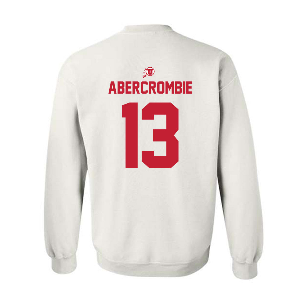 Utah - NCAA Baseball : Justin Abercrombie - Classic Shersey Crewneck Sweatshirt-1