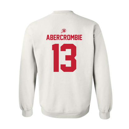 Utah - NCAA Baseball : Justin Abercrombie - Classic Shersey Crewneck Sweatshirt-1