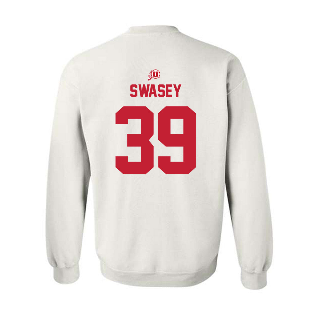 Utah - NCAA Football : Cooper Swasey - Classic Shersey Crewneck Sweatshirt-1