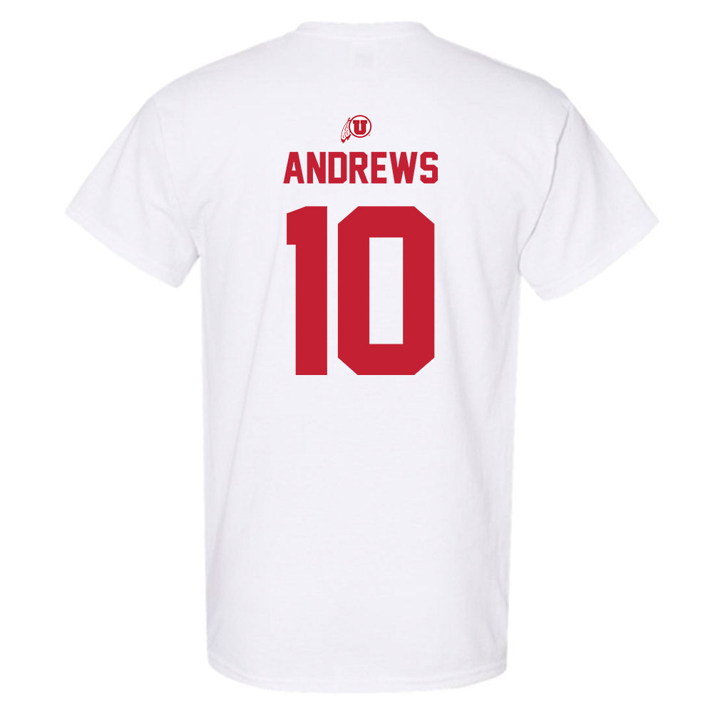 Utah - NCAA Football : Hunter Andrews - Classic Shersey T-Shirt-1