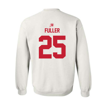Utah - NCAA Football : Manny Fuller - Classic Shersey Crewneck Sweatshirt-1