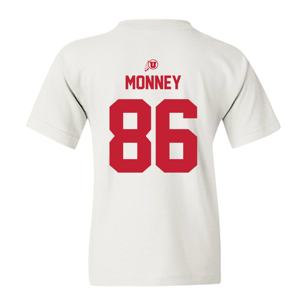 Utah - NCAA Football : Will Monney - Classic Shersey Youth T-Shirt-1