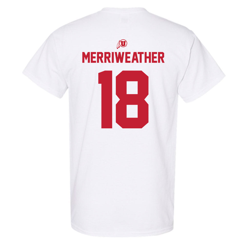 Utah - NCAA Football : Tobias Merriweather - Classic Shersey T-Shirt-1