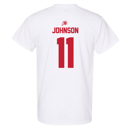Utah - NCAA Football : Ricky Johnson - Classic Shersey T-Shirt-1