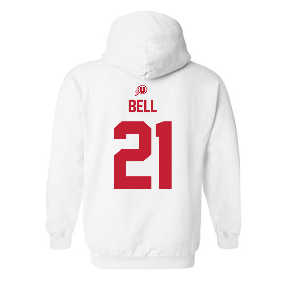 Utah - NCAA Football : LaMarcus Bell - Classic Shersey Hooded Sweatshirt-1