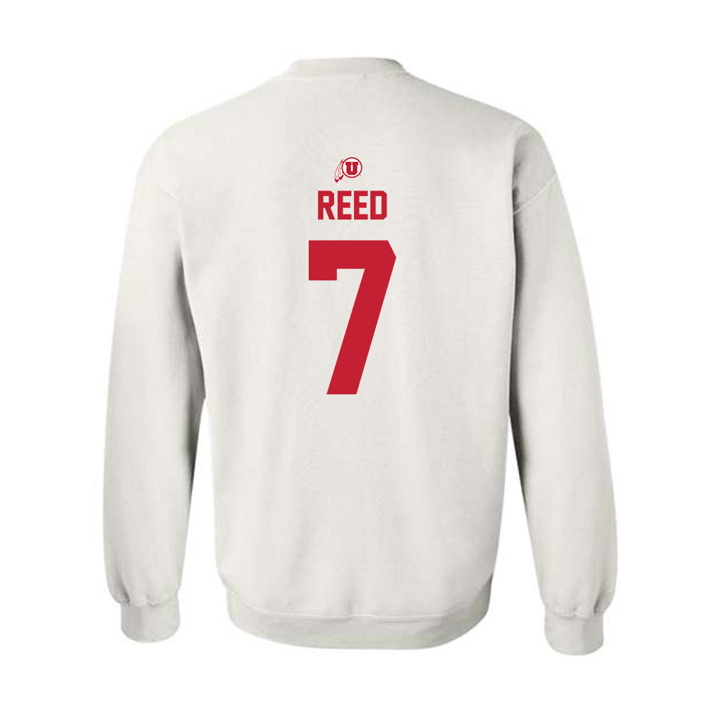 Utah - NCAA Men's Lacrosse : Jordan Reed - Classic Shersey Crewneck Sweatshirt-1
