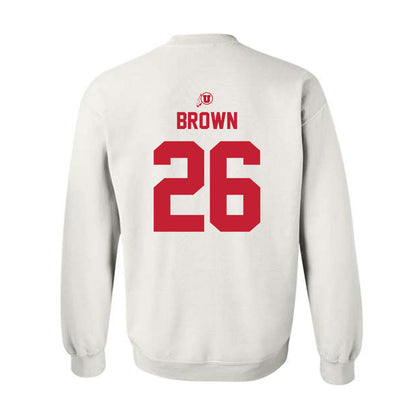 Utah - NCAA Football : Nicholas "Nick" Brown - Classic Shersey Crewneck Sweatshirt-1