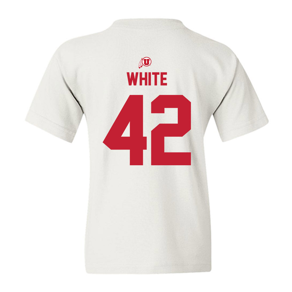 Utah - NCAA Softball : Hailee White - Classic Shersey Youth T-Shirt-1