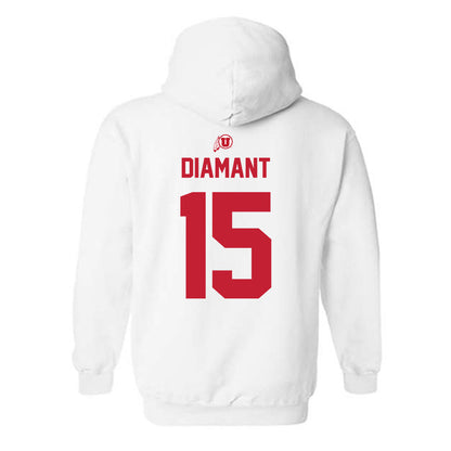 Utah - NCAA Baseball : Demitri Diamant - Classic Shersey Hooded Sweatshirt-1