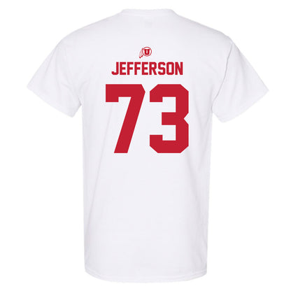 Utah - NCAA Football : Cedric Jefferson - Classic Shersey T-Shirt-1