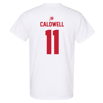 Utah - NCAA Football : Rock Caldwell - Classic Shersey T-Shirt-1