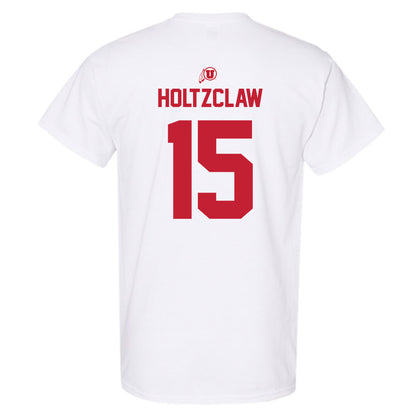 Utah - NCAA Football : Lance Holtzclaw - Classic Shersey T-Shirt-1