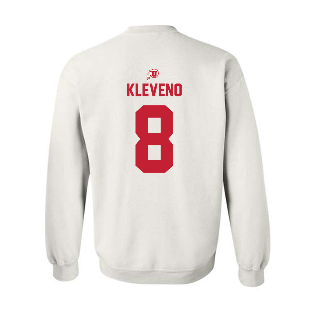 Utah - NCAA Baseball : Jack Kleveno - Classic Shersey Crewneck Sweatshirt-1