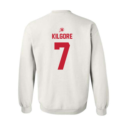 Utah - NCAA Baseball : Cal Kilgore - Classic Shersey Crewneck Sweatshirt-1