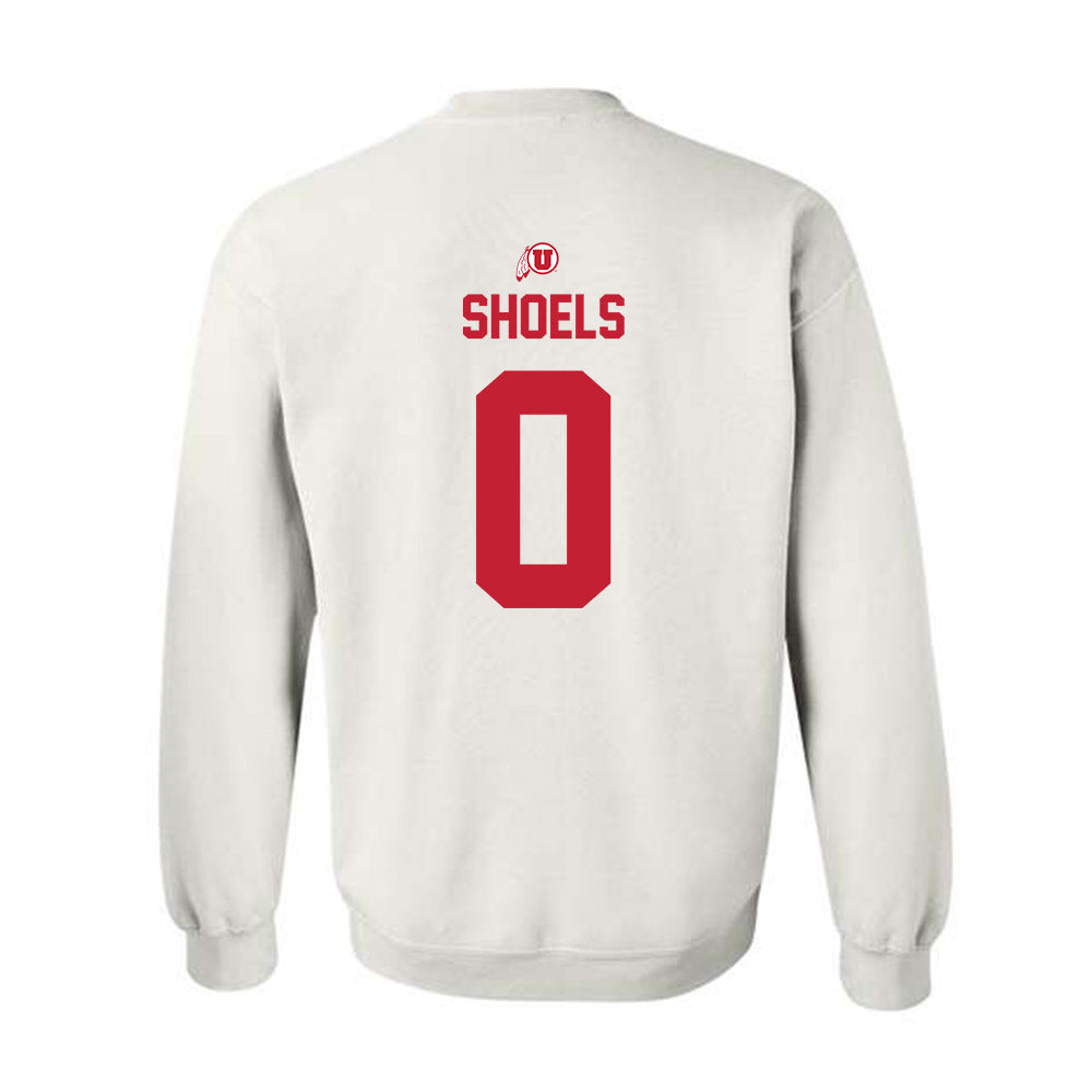 Utah - NCAA Football : Kyri Shoels - Classic Shersey Crewneck Sweatshirt-1