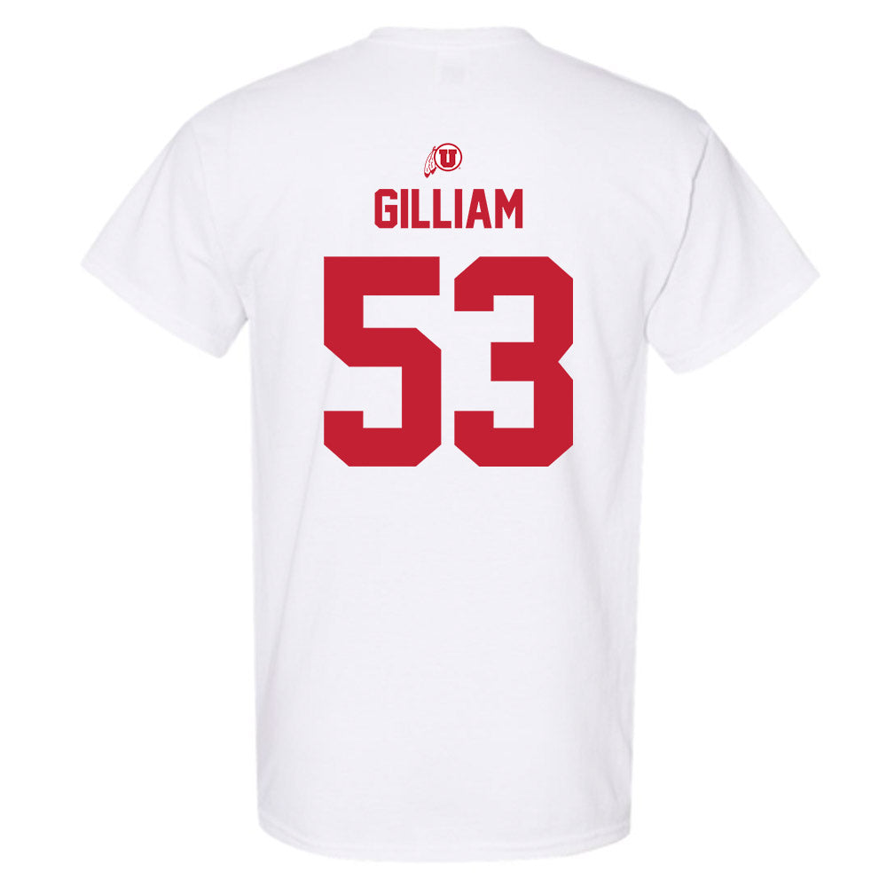 Utah - NCAA Baseball : Jet Gilliam - Classic Shersey T-Shirt-1