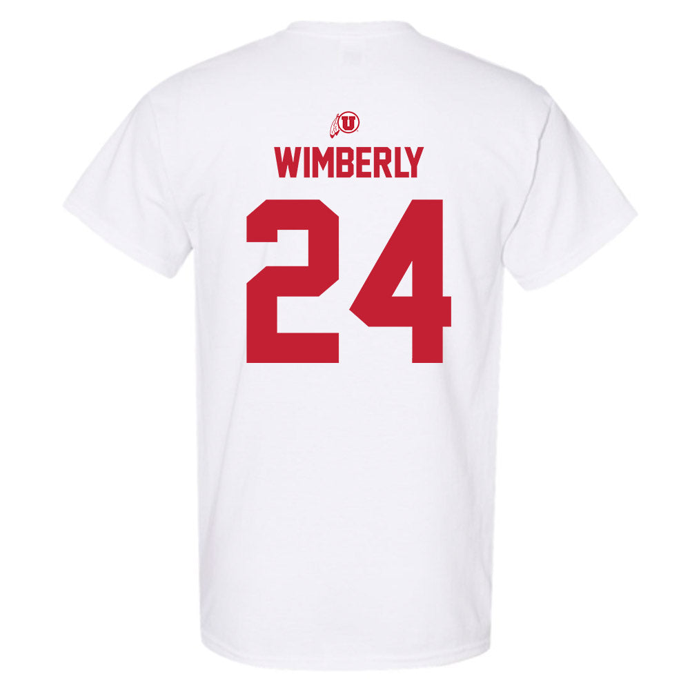 Utah - NCAA Football : Marcus Wimberly - Classic Shersey T-Shirt-1