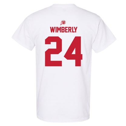 Utah - NCAA Football : Marcus Wimberly - Classic Shersey T-Shirt-1