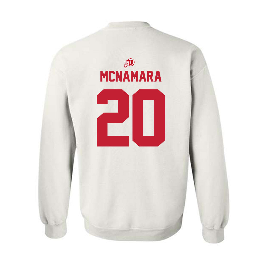 Utah - NCAA Men's Lacrosse : Luke McNamara - Classic Shersey Crewneck Sweatshirt-1