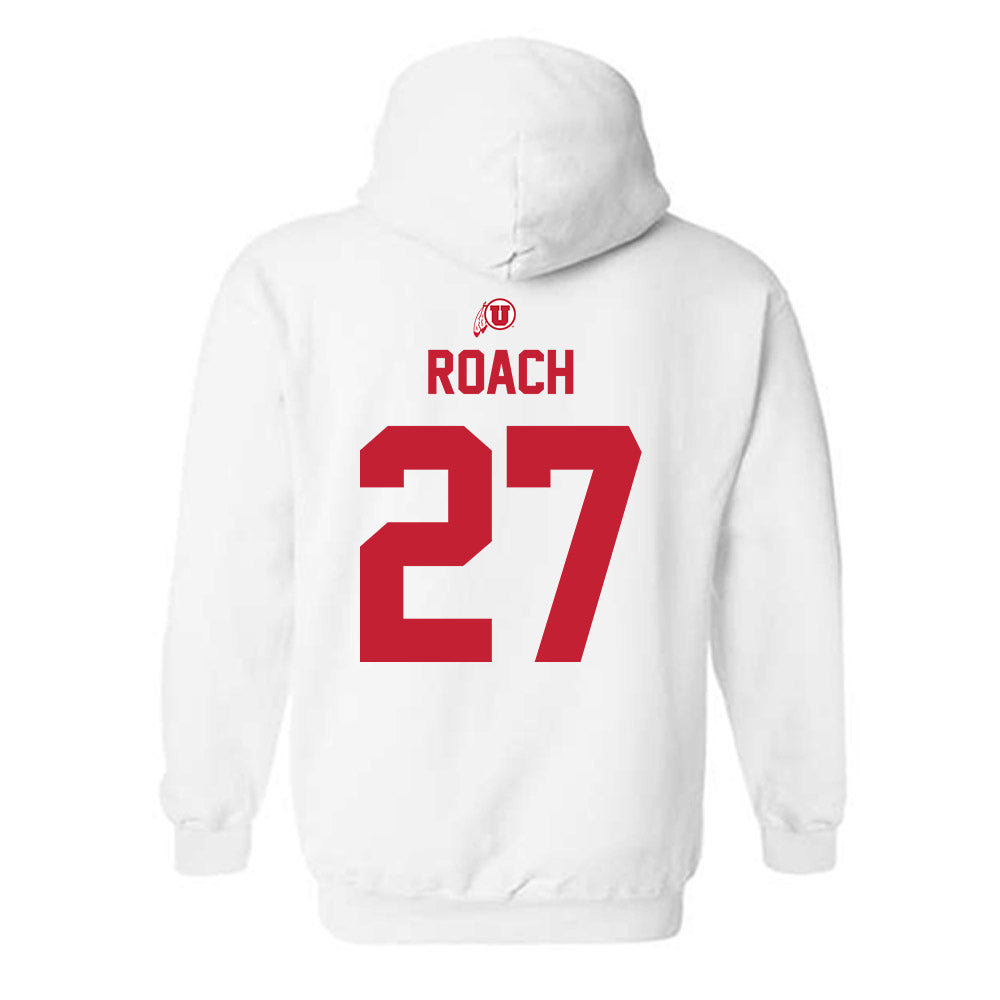 Utah - NCAA Men's Lacrosse : Bryce Roach - Classic Shersey Hooded Sweatshirt-1
