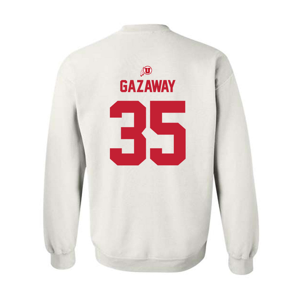 Utah - NCAA Baseball : Dylan Gazaway - Classic Shersey Crewneck Sweatshirt-1