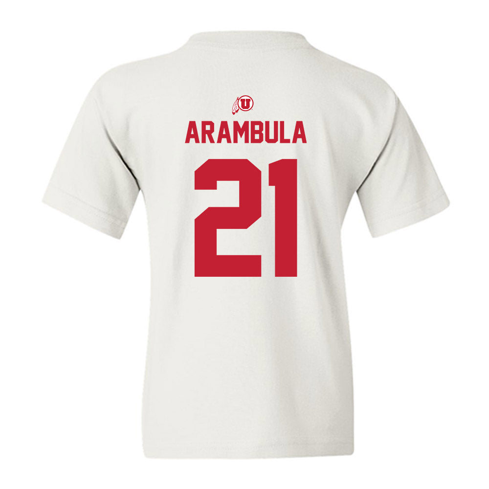 Utah - NCAA Baseball : Daniel Arambula - Classic Shersey Youth T-Shirt-1
